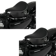 2x Solo Rider Spring Seat with Base Plate Craftride SG14 black Discount Set