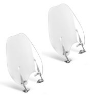 2x Windschild Abnehmbar für Harley-Davidson Sportster 1988- Craftride Spar-Set_1