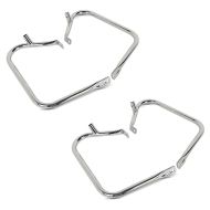 2x Satteltaschen Schutzbügel für Harley Davidson Touring 97-08 Craftride Spar-Set_1