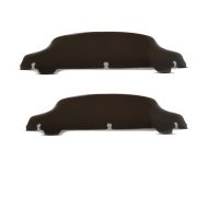 2x Windshield 5" fits for Harley Davidson Electra-Street Glide 14-24 dark smoke Craftride Set Discount