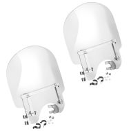 ,2x Windshield fits for Harley Davidson Sportster 1988-,, Dyna -2005 Craftride Set Discount,