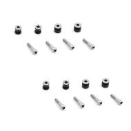 2x Anbausatz Docking Hardware Kit für Harley Davidson Fat Boy 03-17 Craftride Spar-Set_1