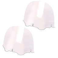 ,2x Windshield 12,,5" fits for Harley Davidson Electra-Street Glide 96-13 clear Craftride Set Discount,