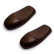 2x Seat for Café Racer Rebuilding Craftride brown Discount Set