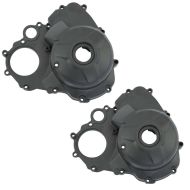 2x Alternator Cover compatible with Yamaha MT-09 13-20 Craftride Stator engine cover in grey Discount Set