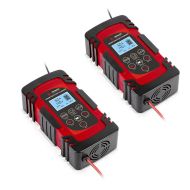 2x Motorrad Batterie Ladegerät Lumitecs BC3 Intelligente Ladung 4-8 A Spar-Set_1
