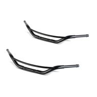 2x Lenker Hollywood Fat 1,25" für Harley-Davidson Modelle und Custom-Bikes schwarz Craftride Spar-Set_1