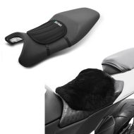 ,Set: Gel Seat Pad Tourtecs Neoprene S Comfort Seat Pad in + Cushion Seat Pad Sheepskin Tourtecs,, 22 x 11.42 inch,