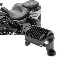 Set: Seat fits for Harley Davidson Touring 09-23 Touring Bench Craftride CV black + Voltage Regulator fits for Harley Davidson Street Glide 09-15 Electric Rectifier Craftride