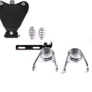 Set: Grundplatte für Bobber-Solositze mit Barrel-Federn + Federn Haarnadel Hairpin für Bobber Solo Sitz 2,5" chrom_1