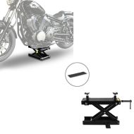 Set: Scissor Lift Midlift M for Cruiser and Chopper kg with crank in + Scissor Lift Mini-Lift Moto Jack incl. Rubber pad kg in CB38877