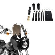 Set: Frontverkleidung für Harley Dyna Low Rider / Street Bob MG5 Scheibe + Nockenwellenlager Werkzeug für Harley Twin Cam 99-21 Einbau-Ausbau_1