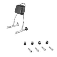 Set: Sissybar Harley Softail Deluxe 05-17 Fast Rider-XS chrom + Anbausatz Docking Hardware Kit für Harley Softail Deluxe 05-17_1
