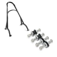 Set: Sissybar Harley Sportster 04-20 Rider-XS schwarz + Docking Hardware Kit für Harley Sportster 2004-2020 Anbausatz_1
