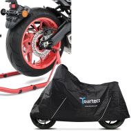 Set: Montageständer Hinterrad Universal-Racing S rot + Abdeckplane L schwarz_1