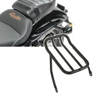 Set: Passenger seat with padding fits for Harley Davidson Sportster Forty-Eight 48/ 883 Iron Craftride + Luggage Rear rack fits for Harley Davidson Sportster 2007-2020 black Craftride