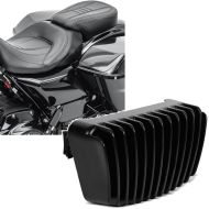 Set: Sitzbank für Harley Touring 09-21 Komfortsitzbank CV schwarz + Spannungsregler für Harley- Touring 17-21 Gleichrichter Laderegler_1