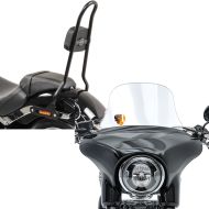 Set: Sissybar für Harley Softail / Sport Glide 18-21 Craftride SRL schwarz + Windschild für Harley Sport Glide 18-21 Craftride L Windschutzscheibe klar_1