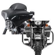 Set: Batwing Verkleidung BD8 für Harley Davidson Road King / Classic Craftride + Sturzbügel für Harley Davidson Road King 09-21 Craftride TR2 chrom_1