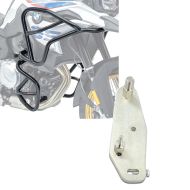 Set: Engine Guard XL Set compatible with BMW F 850 GS / F 750 GS 18-23 upper and lower part crash bars + Adaptor for ConStands Power BMW F 750 GS 18-23