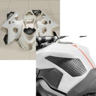 Set: Verkleidung für Suzuki GSX-R 750 / 600 04-05 Zaddox ABS Vollverkleidung Rennverkleidung + Seiten Tankpad für Suzuki GSX-R 750 / 600 Grip L_1