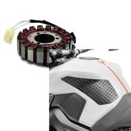 Set: Lichtmaschine Stator für Suzuki GSX-R 750 / 600 00-05 Alternator Zaddox + Seiten Tankpad für Suzuki GSX-R 750 / 600 Grip L_1