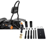Set: Sissybar Harley Davidson Softail 18-21 Craftride Fast Rider-M inkl. Gepäckträger schwarz + Nockenwellenlager Werkzeug für Harley Softail Standard 20-21 Craftride_1