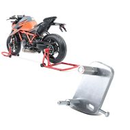Set: Einarm Montageständer Set für Ducati 996 99-01 Motorradständer hinten vorne Constands CLR + Adapterplatte für ConStands Power Ducati 996 99-01_1