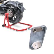 Set: Einarmständer Ducati Hypermotard 939 16-18 Montageständer ConStands Single-Classic rot + Adapterplatte für ConStands Power Ducati Hypermotard 939 16-18_1