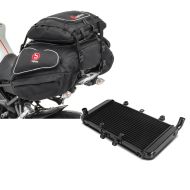 Set: Hecktaschen Set Honda CB 1300 / S Bagtecs X50 und X52 + Wasserkühler für Honda CB 1300 03-09 Radiator Kühler_1