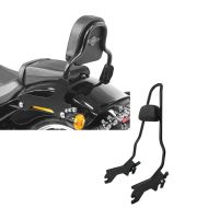 Set: Sissy Bar für Harley Davidson Softail Low Rider / S 18-21 schwarz CSS Craftride + Sissybar für Harley Softail Low Rider / S 18-21 Craftride XL mit Docking Kit schwarz_1