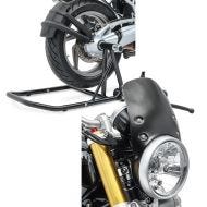 Set: Einarmständer BMW R NineT 14-21 Montageständer ConStands Single-Classic schwarz + Windschild für BMW R NineT 14-21 Windschutzscheibe Craftride CW9 schwarz_1