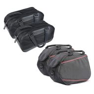 Set: Koffer Innentaschen für Honda Goldwing 1800 18-21 Craftride Seitenkoffer Taschen + Seitenkoffer Innentaschen 2x20L für Honda Gold Wing 1800 / 1500_1