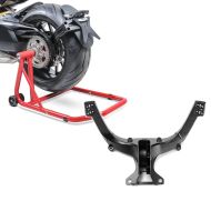 Set: Einarmständer Ducati 848 / Evo 08-13 Montageständer ConStands Single-Classic rot + Verkleidungshalter für Ducati 1198 / 1098 / 848 / Evo Verkleidungshalterung_1