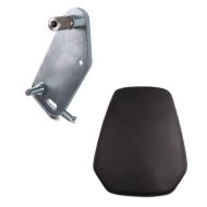 Set: Adapterplatte für ConStands Power Honda CBR 1000 RR Fireblade/ SP/ SP-2 08-19 + Soziussitz für Honda CBR 1000 RR Fireblade 08-16 Beifahrersitz schwarz_1