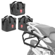 Set: Innentaschen für Aluminium Koffer + Topcase für BMW R 1200 GS/ Adventure 04-18 BAgtecs + Kofferträger für BMW R 1200 GS 13-18 Bagtecs SLP für Alukoffer und Satteltaschen_1