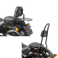 Set: Sissy Bar mit Gepäckträger für Harley Softail Low Rider / S 18-21 schwarz CSS Craftride + Sissybar für Harley Softail Low Rider / S 18-21 Craftride SRL schwarz_1