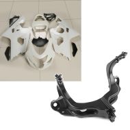 Set: Verkleidung für Suzuki GSX-R 750 / 600 04-05 Zaddox ABS Vollverkleidung Rennverkleidung + Verkleidungshalter für Suzuki GSX-R 750 / 600 04-05 Verkleidungshalterung_1