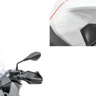Set: Seiten Tankpad Grip Pad M für BMW S 1000 R / RR / XR + Handprotektoren für BMW S 1000 XR 15-18 Handschutz Motoguard schwarz_1