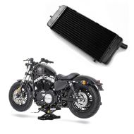 Set: Hebebühne für Honda Shadow VT 750 / 600 / 125 C Scherenheber ConStands Mini-Lift schwarz + Wasserkühler für Honda Shadow VT 600 C 88-00 Radiator Kühler_1