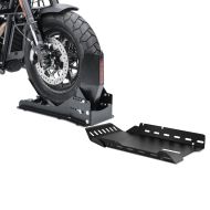Set: Radwippe für Honda Gold Wing 1800 / 1500 Constands Easy Fix Vario einstellbar schwarz + Motorschutz Honda Goldwing GL 1800 01-16 Unterbodenschutz Spoiler Craftride_1