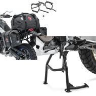 Set: Satteltaschen Set WP8 für Honda Africa Twin 1100 20-21 mit Hecktasche und Kofferträger Bagtecs + Hauptständer für Honda Africa Twin 1100 20-21 Constands Mittelständer_1