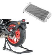 Set: Wasserkühler für Kawasaki ER-6n 09-11 Radiator Kühler + Montageständer Hinten für Kawasaki ER-6f / ER-6n schwarz_1