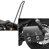Set: Sissybar für Harley Sportster Forty-Eight 48 10-20 Craftride Tampa XL schwarz + Schwingentasche + Halter für Harley Sportster Forty-Eight 48 10-20 Craftride_1