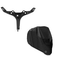 Set: Verkleidungshalter für Honda CBR 1000 RR Fireblade 04-07 Verkleidungshalterung + Abdeckplane Honda CBR 1000 RR Fireblade / SP / 2  Integra Craftride XL in schwarz_1