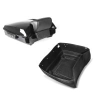 Set: Topcase für Harley Road Glide 15-20 Craftride Razor GB2 schwarz + Innenverkleidung für Harley Davidson Road Glide 15-20 Topcase King Tour Pak Craftride_1