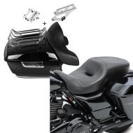 Set: Topcase für Harley Road Glide Special 15-21 Craftride King Set inkl. Docking Kit + Komfort-Sitzbank für Harley Davidson Road Glide Special 15-21 Hammock Craftride_1