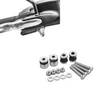 Set: LED Lenkerblinker für Harley Davidson Breakout / Fat Boy / 114 Lumitecs Blinker M2 getönt + Anbausatz Docking Hardware Kit für Harley-Davidson Fat Boy 90-99 Craftride_1