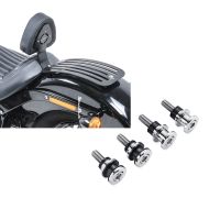 Set: Set Fahrer Rückenlehne Gepäckträger für Harley Softail Standard 20-21 Craftride Sissybar + Anbausatz Docking Hardware Kit für Harley-Davidson Softail 18-21 52300646 Craftride_1
