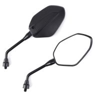 Motorcycle mirror with E-mark Zaddox RSX3 rear view mirror black